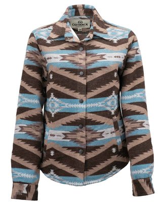 Outback Trading Co (NZ) Daphne Shirt Jacket Light Brown / SM 48702-LBN-SM